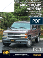 Chevrolet Grand Blazer Yukon Suburban - Service Manual