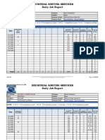 Job #231 Daily Job Report Dana (Cardanes) @dana GM Shaft 2017792 1 & 2 11.06.16