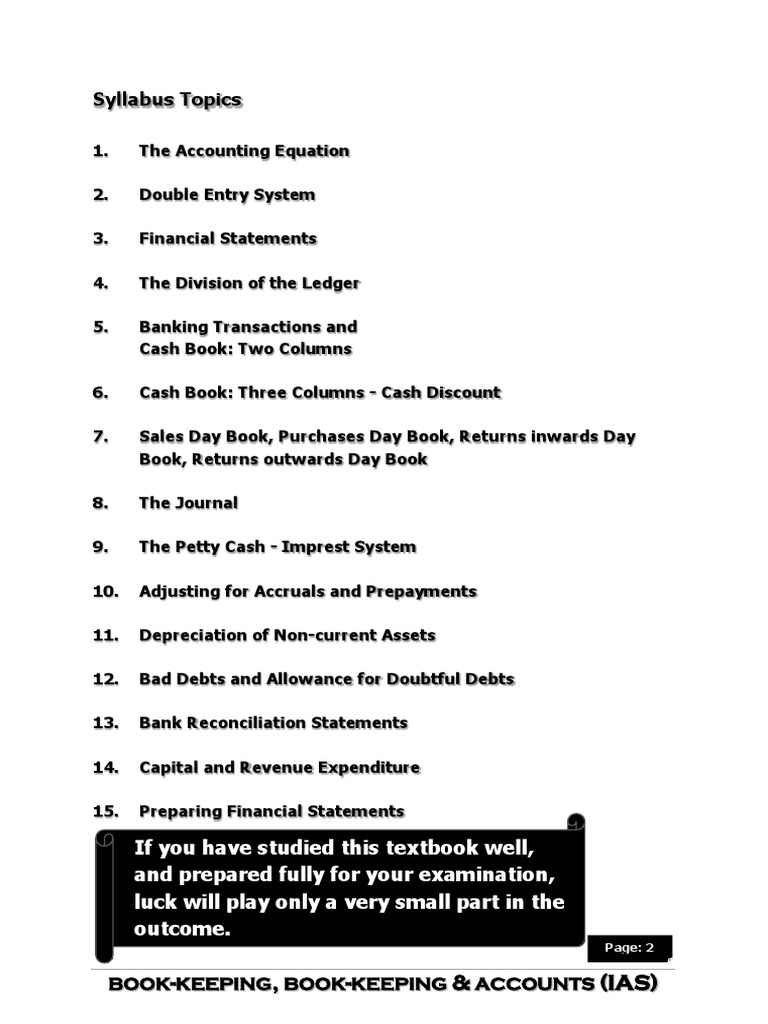 BookKeeping, BookKeeping & Account PDF Bookkeeping Debits And