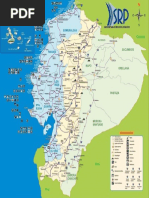 Mapa- Turistico Ecuador CALETAS