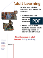 Adult Learning PP For ToT