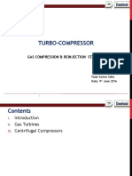 Turbo-Compressor: Gas Compression & Reinjection Station