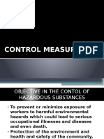 Hazardous Substance Exposure Prevention Measures