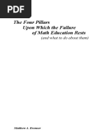 Brenner Four Pillars of Math Edu PDF