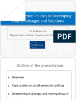 Session 1-Social Protection Policies in Asia - DDYu PDF