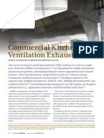 Commercial Kitchen Ventilation Exhaust Hoods: Technical Feature