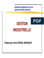 Gestion Industrielle MRP