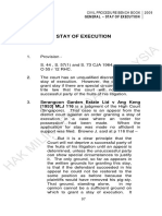 Stay of Execution PDF