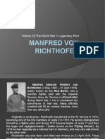 History of Manfred Von Richthofen