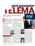 Telem Atics: Senior Management Support of