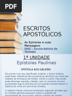 Escritos Apostólicos - Aula 02