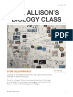 Ms. Allison'S Biology Class: Stem Cells Project