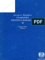 Cohen, Esther (ed.) - Jacques Derrida. Pasiones institucionales II.pdf
