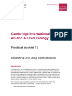 Cambridge International AS and A Level Biology (9700) : Practical Booklet 12