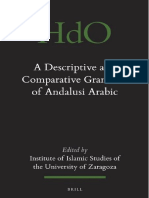 229701106 a Descriptive and Comparative Grammar of Andalusi Arabic