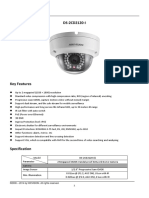 DS-2CD2120-I: ©2006 - 2014 by HIKVISION. All Rights Reserved. 1