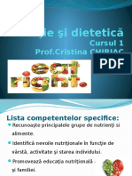 Curs 1 Nutritie