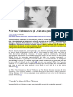 Historia - Mircea Vulcanescu Si Tanara Generatie