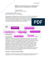 Use, Develop or Challenge Forms and Conventions of Real Media Products?