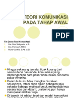 Teori Komunikasi PDF