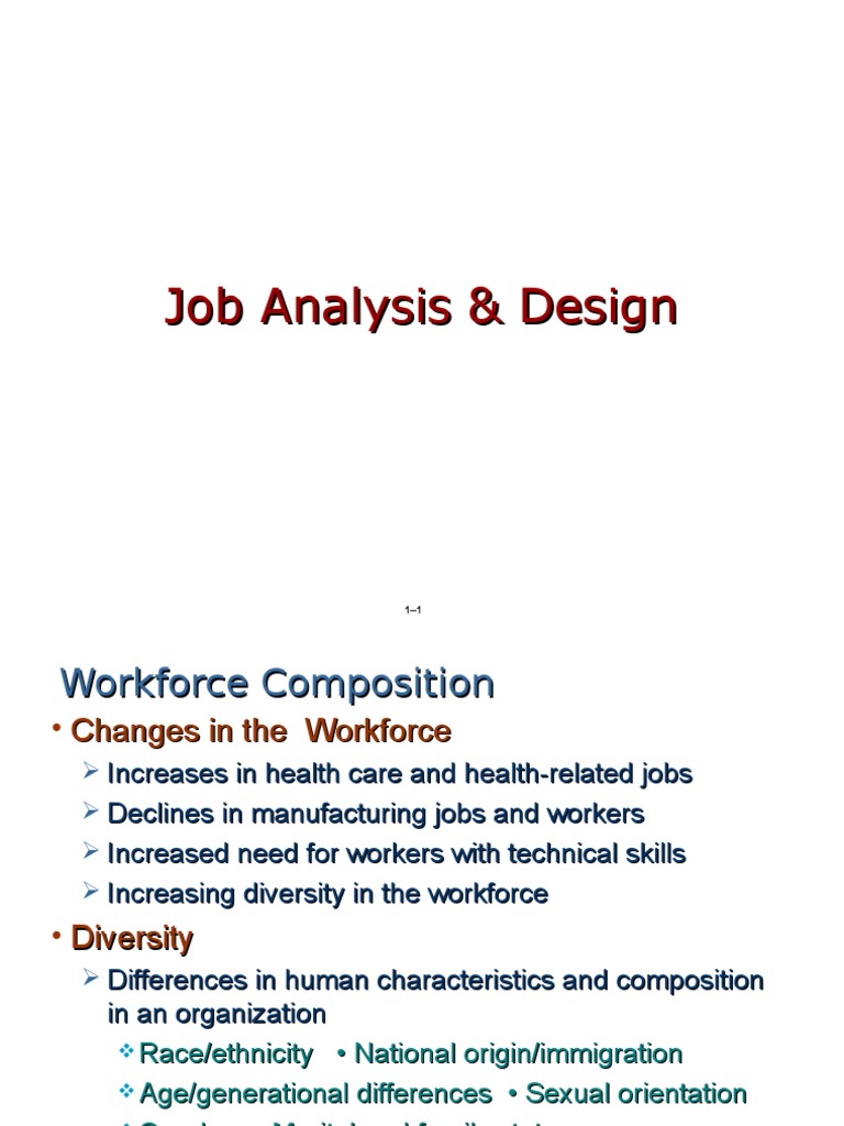 WORKFLOW ANALYSIS AND JOB DESIGN visual data 3