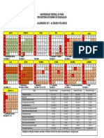 CALENDARIO 2017 ALTERADO