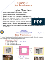 Chapter Objectives:: Ideal Transformers