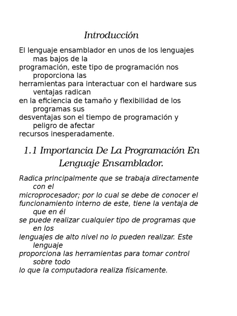 Introducción | PDF | Programa de computadora | Programación