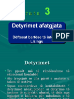 Ligjerata 3 - Detyrimet Afatgjata