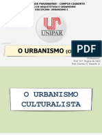 Urbanismo Culturalista e a cidade ideal