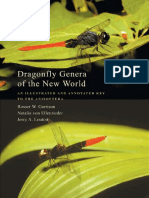 Odonata Dragonfly Genera of The New World An Illustrated and Annotated Key To The Anisoptera