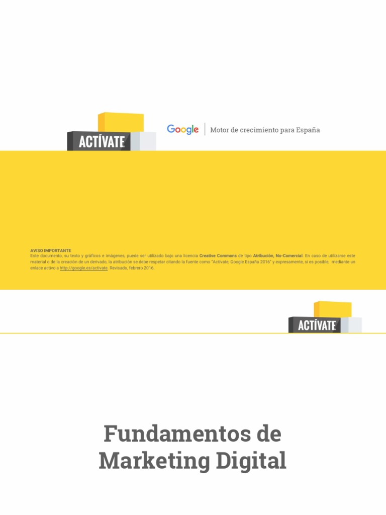Fundamentos de Marketing Digital PDF | PDF | Medición de audiencia ...
