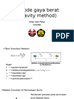 Metode Gaya Berat (Gravity Method)