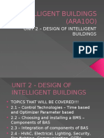 Unit 2 - Design of Intelligent Buildings