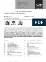 Estimating Crack Widths in Steel Fibre-Reinforced Concrete