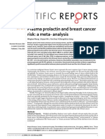 Plasma Prolactin and Breast Cancer Riska Meta - Analysis