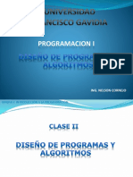 Diseno de Programas y Algoritmos