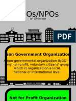 Overview of NGOs-NPOs