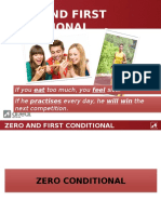 Zero and First Conditional
