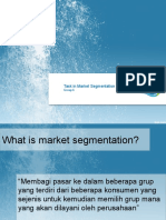 Task in Marketing Segmentation