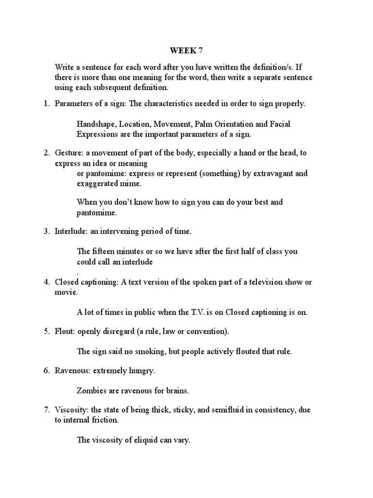WEEK7 | PDF | Language Arts & Discipline