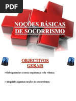 Nocões Básicas de Socorrismo