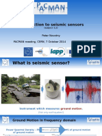 Seismic Senor Development ESR 3.2