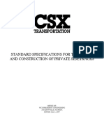 CSX Industrial Sidetrack Manual 063003 PDF