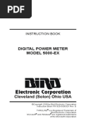 Bird DPM Model 500 EX