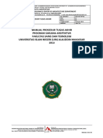 Manual Prosedur Tugas Akhir