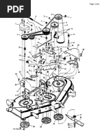 Murray Parts Manual PDF - Model 52100x92a Garden Tractor