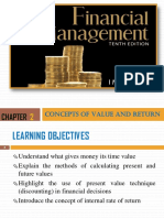 Concepts of Value and Return