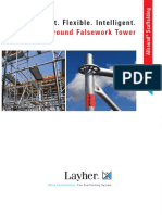 Allround Falsework Tower: Fast. Flexible. Intelligent. Layher