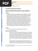 Cannabinoid Hyper Emesis